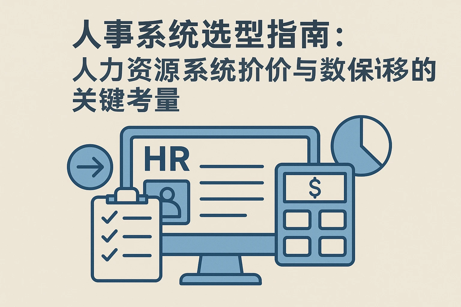 人事系统选型指南：人力资源系统报价与数据迁移的关键考量