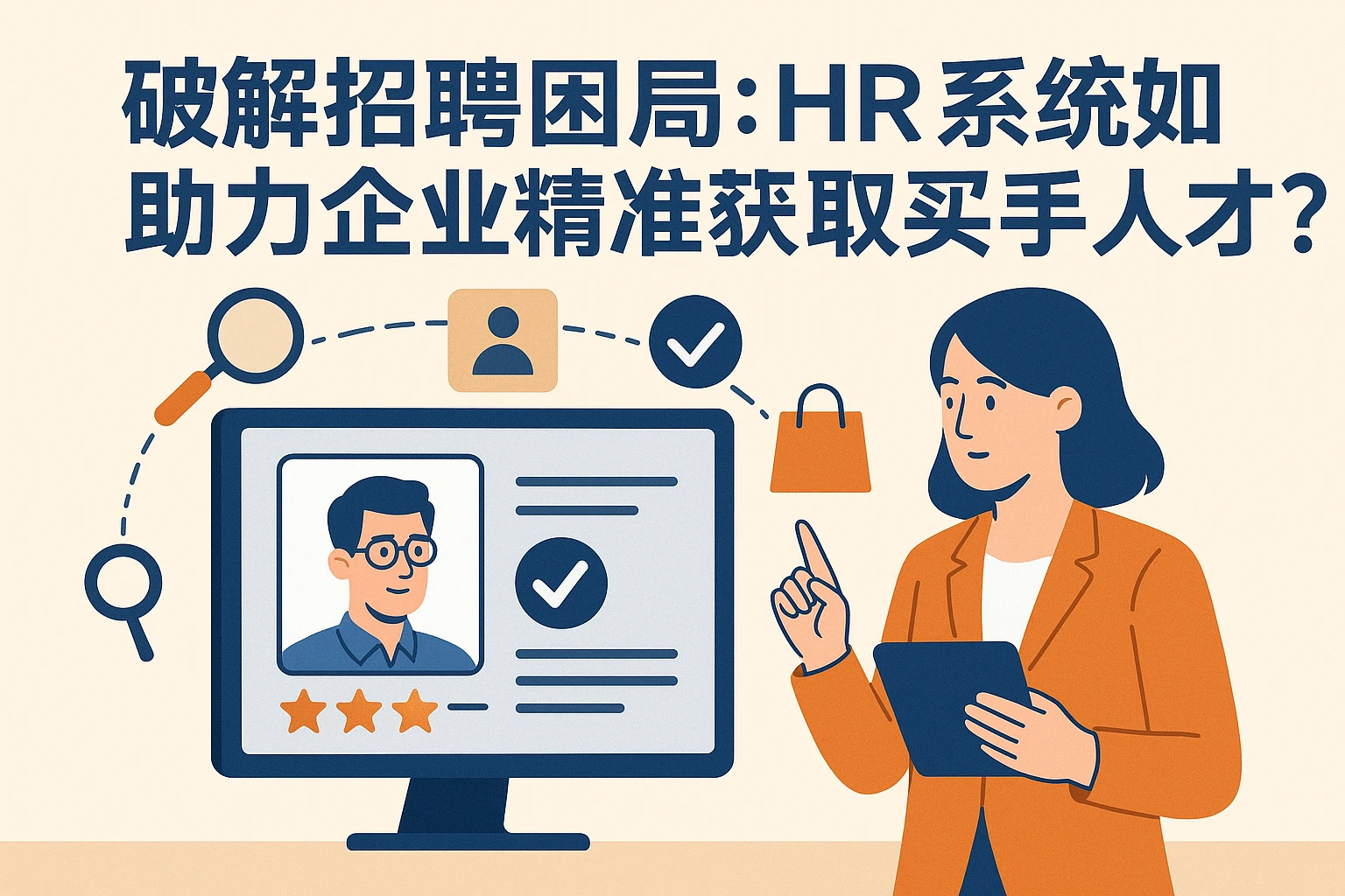 破解招聘困局:HR系统如何助力企业精准获取买手人才?