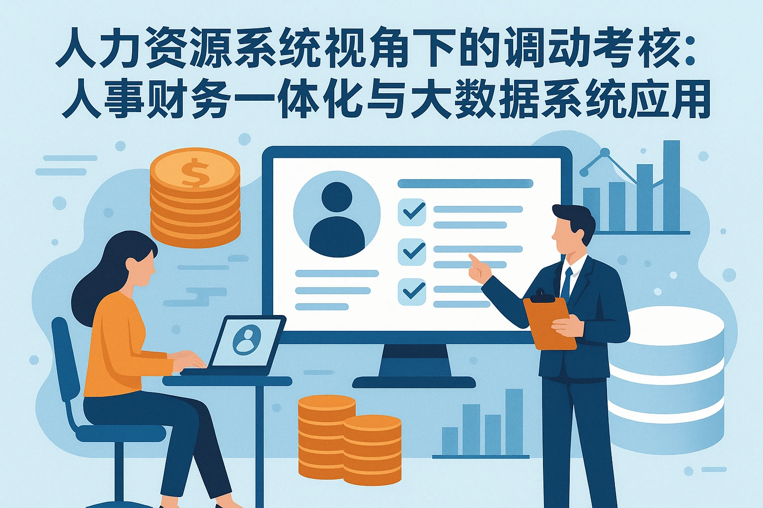 人力资源系统视角下的调动考核:人事财务一体化与大数据系统应用