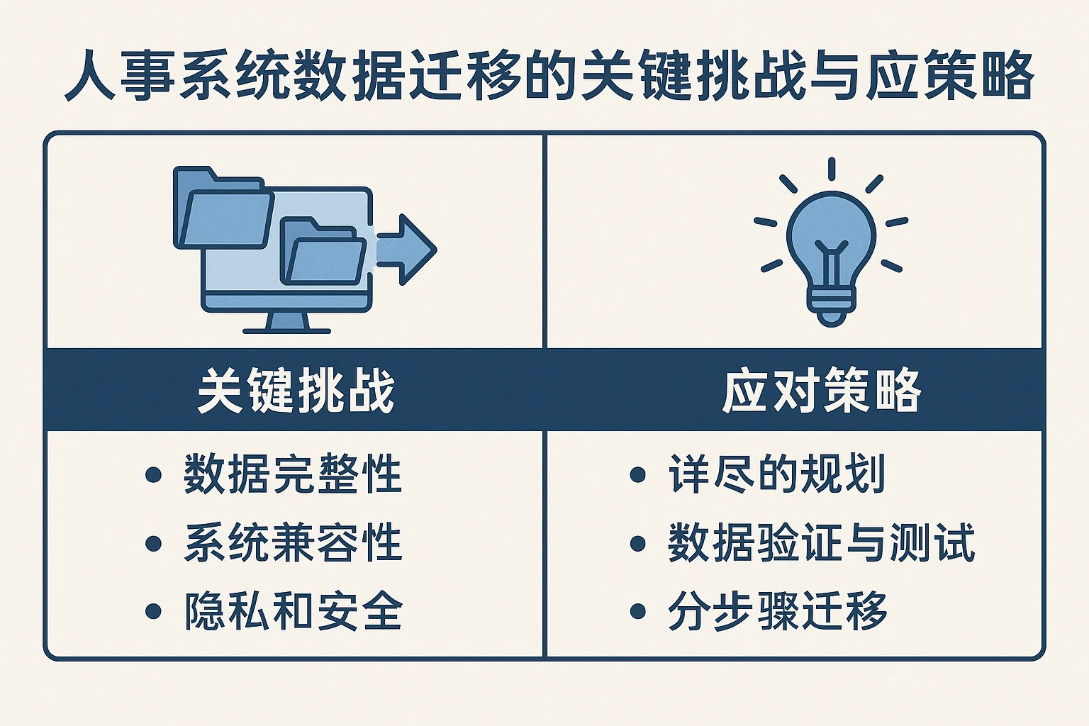 人事系统数据迁移的关键挑战与应对策略