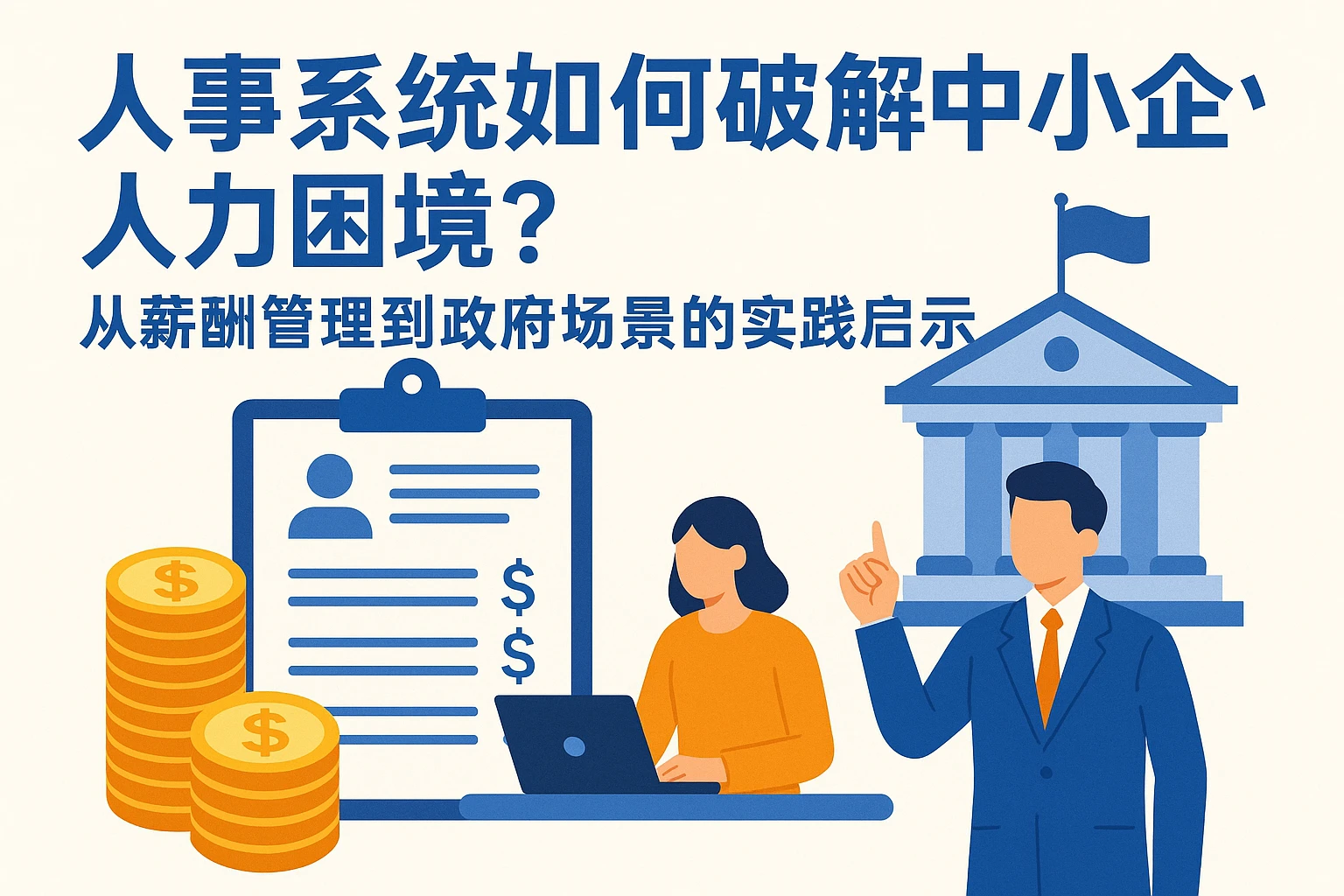 人事系统如何破解中小企业人力困境？从薪酬管理到政府场景的实践启示