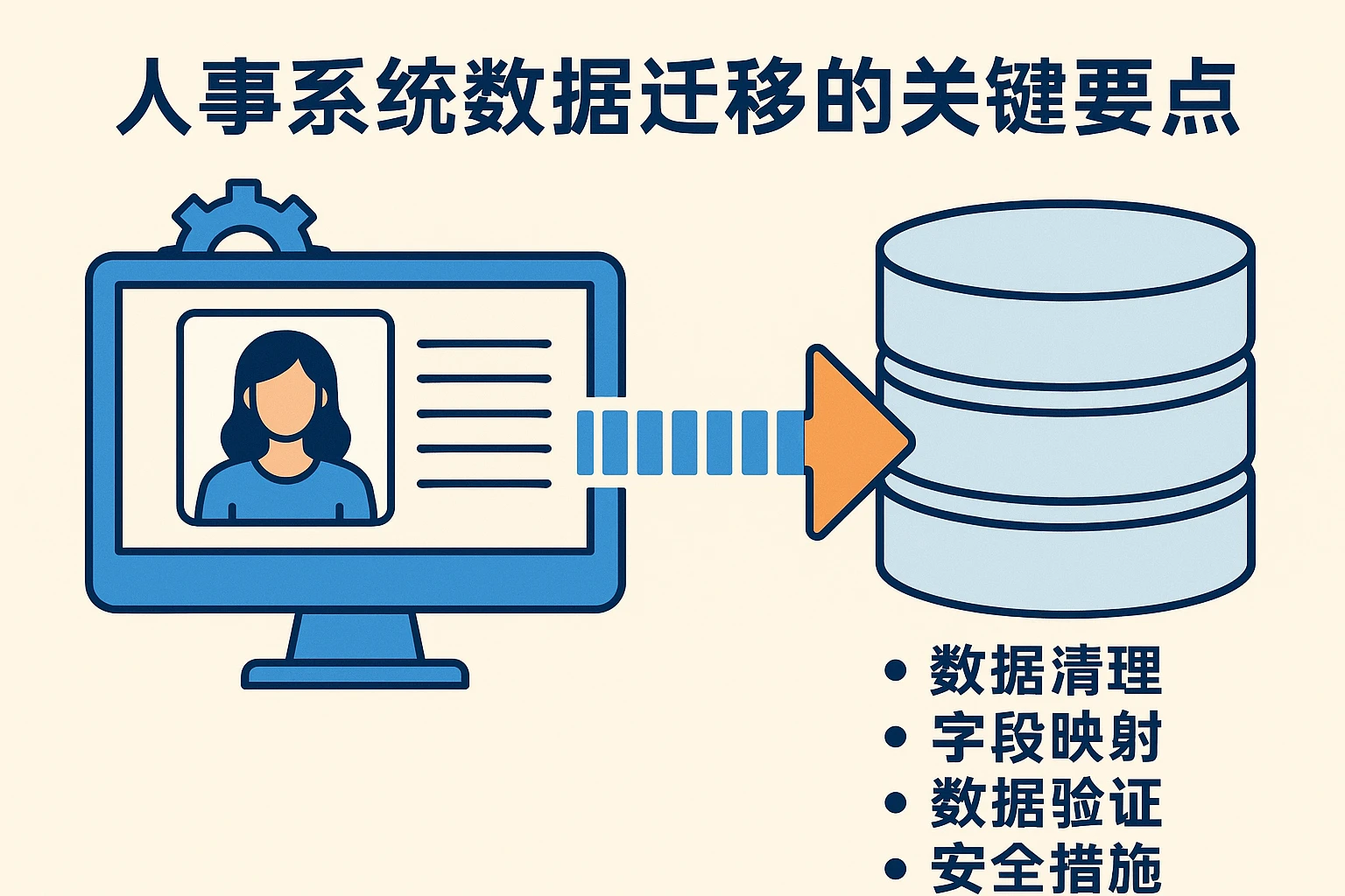 人事系统数据迁移的关键要点