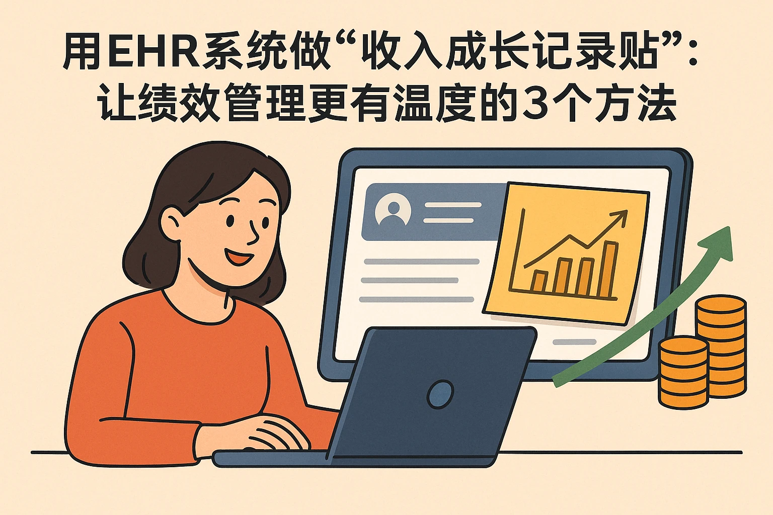 用EHR系统做“收入成长记录贴”:让绩效管理更有温度的3个方法