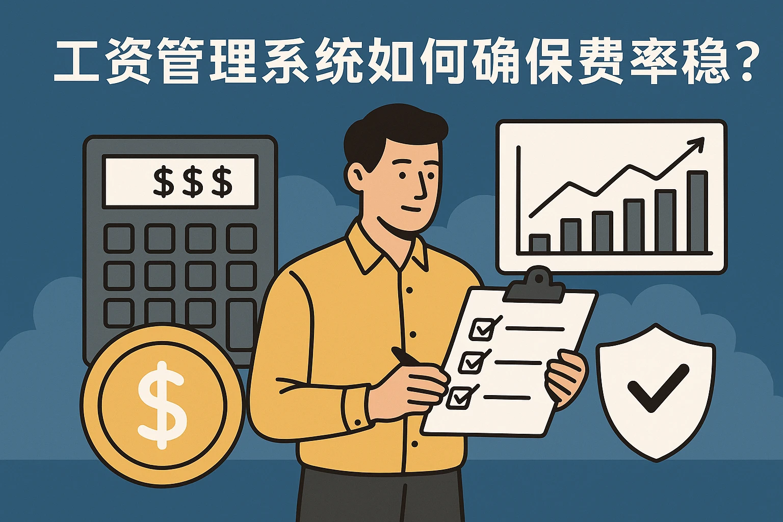 2. 工资管理系统如何确保费率稳定?