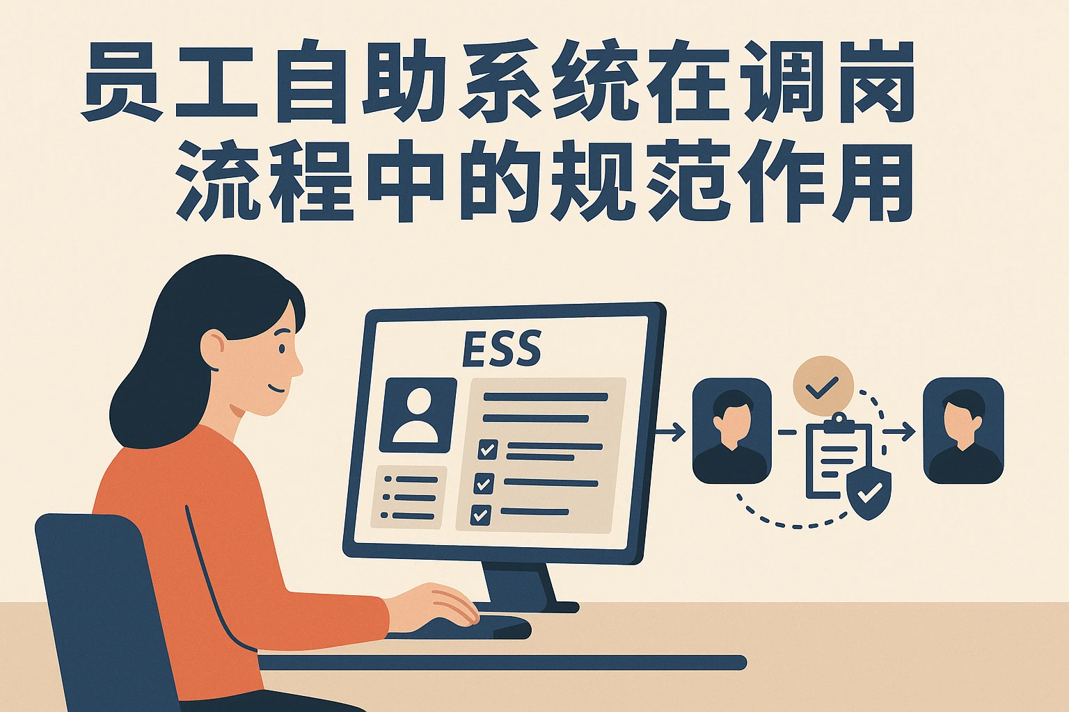 员工自助系统在调岗流程中的规范作用