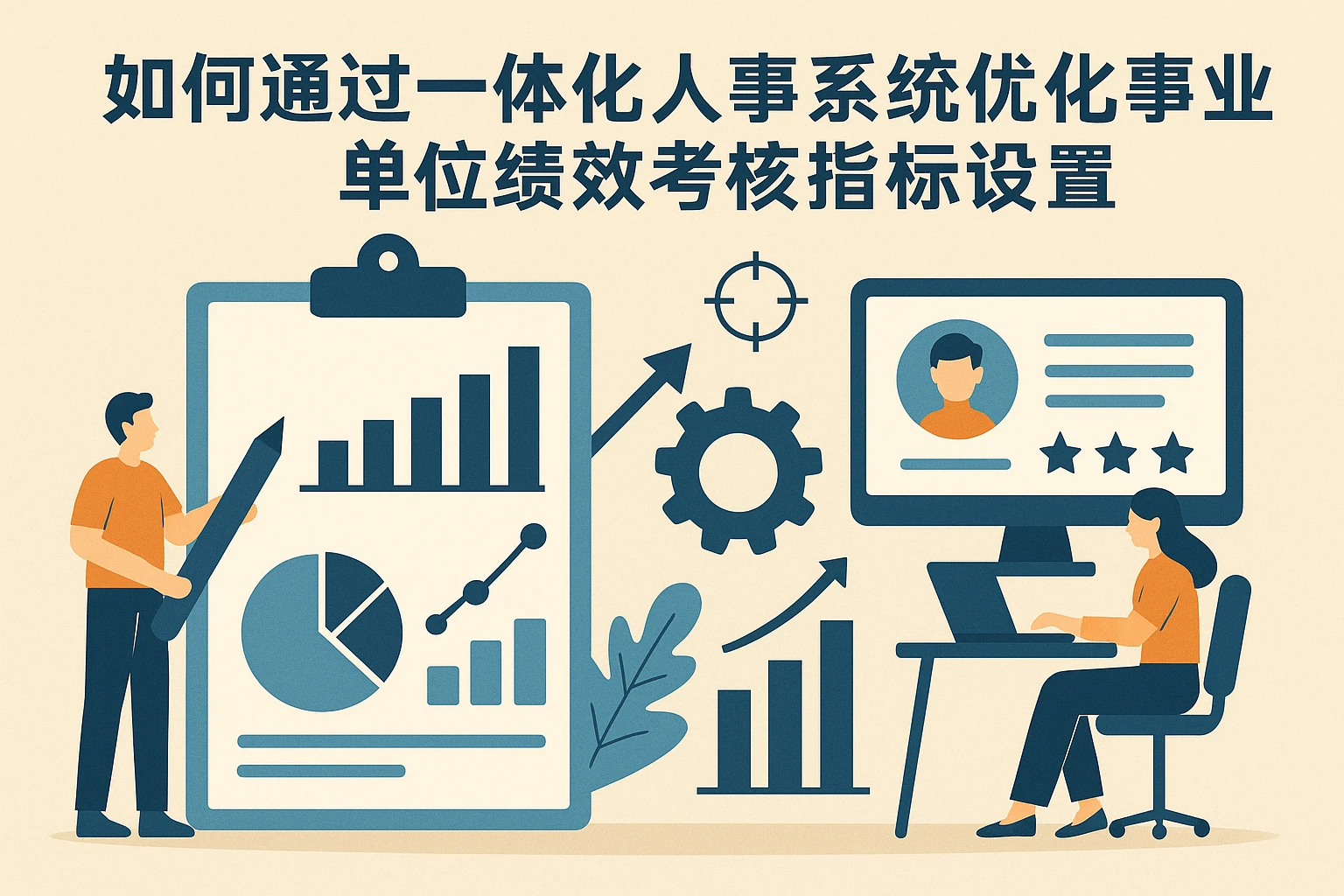 如何通过一体化人事系统优化事业单位绩效考核指标设置