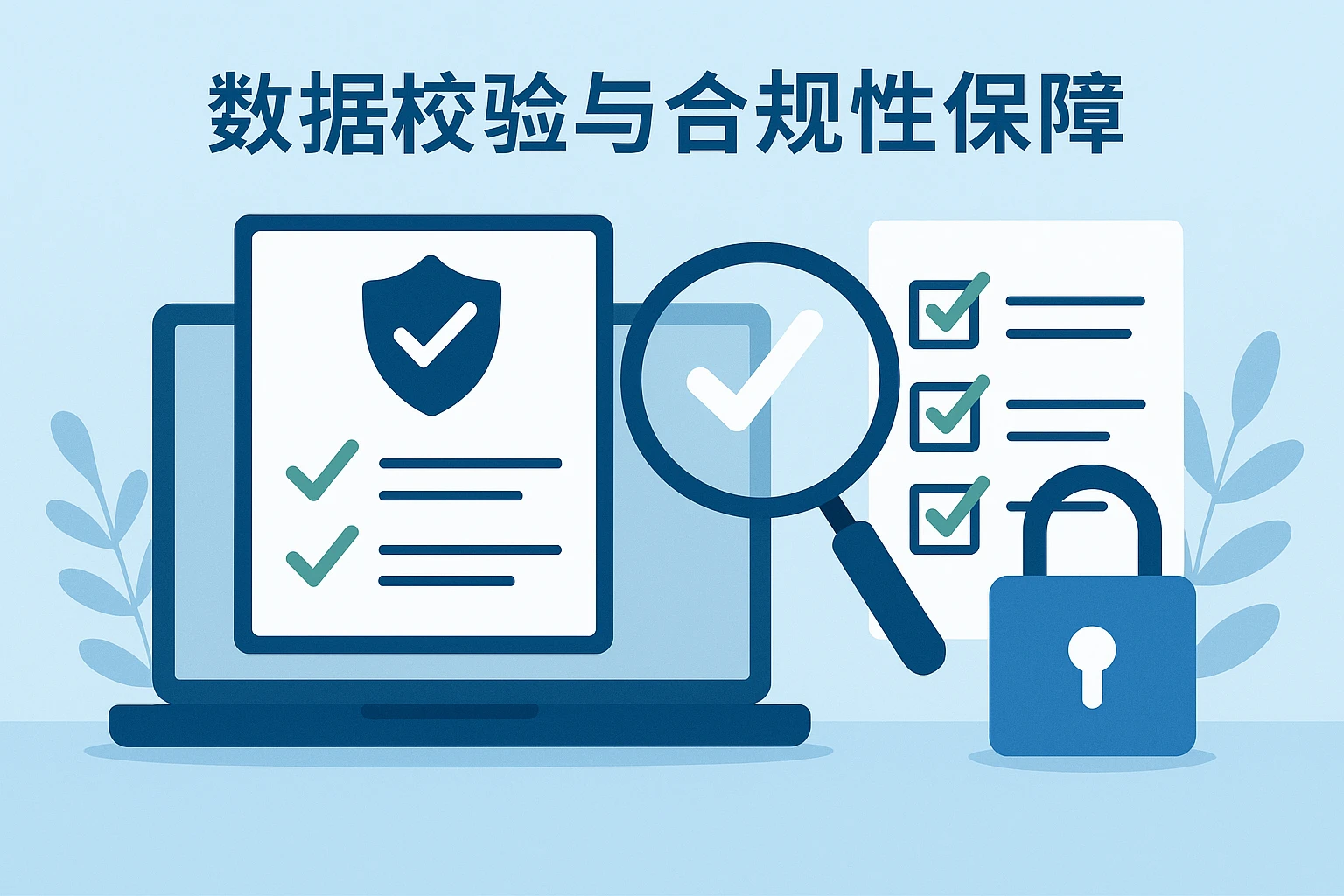 数据校验与合规性保障
