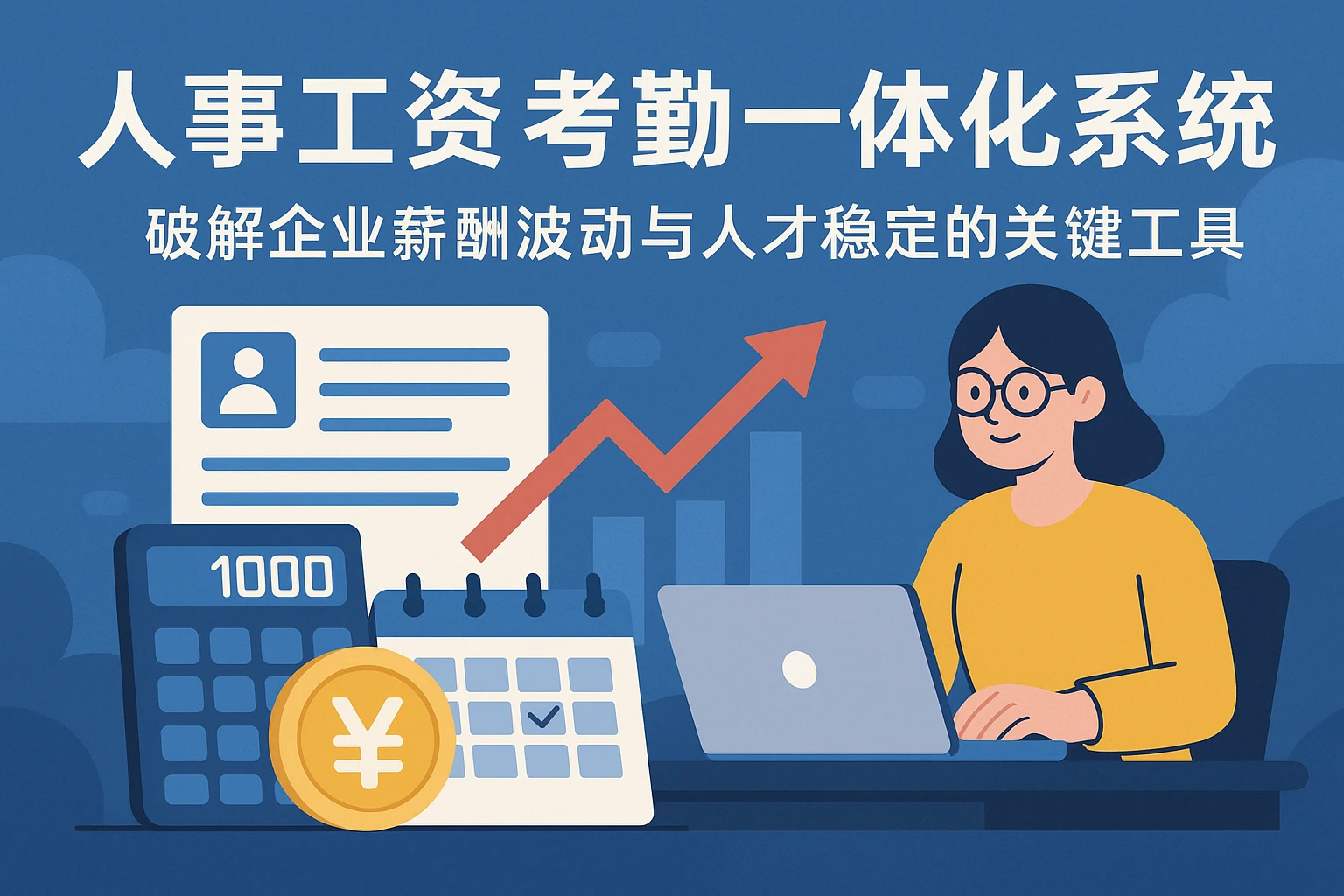 人事工资考勤一体化系统：破解企业薪酬波动与人才稳定的关键工具