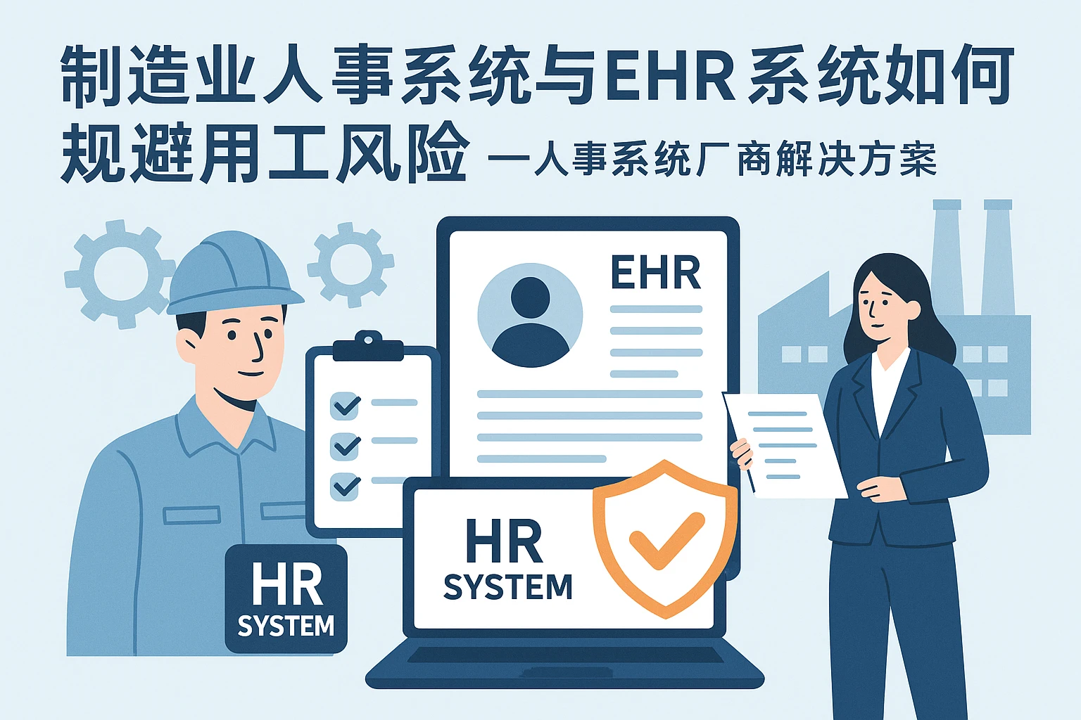 制造业人事系统与EHR系统如何规避用工风险：人事系统厂商解决方案