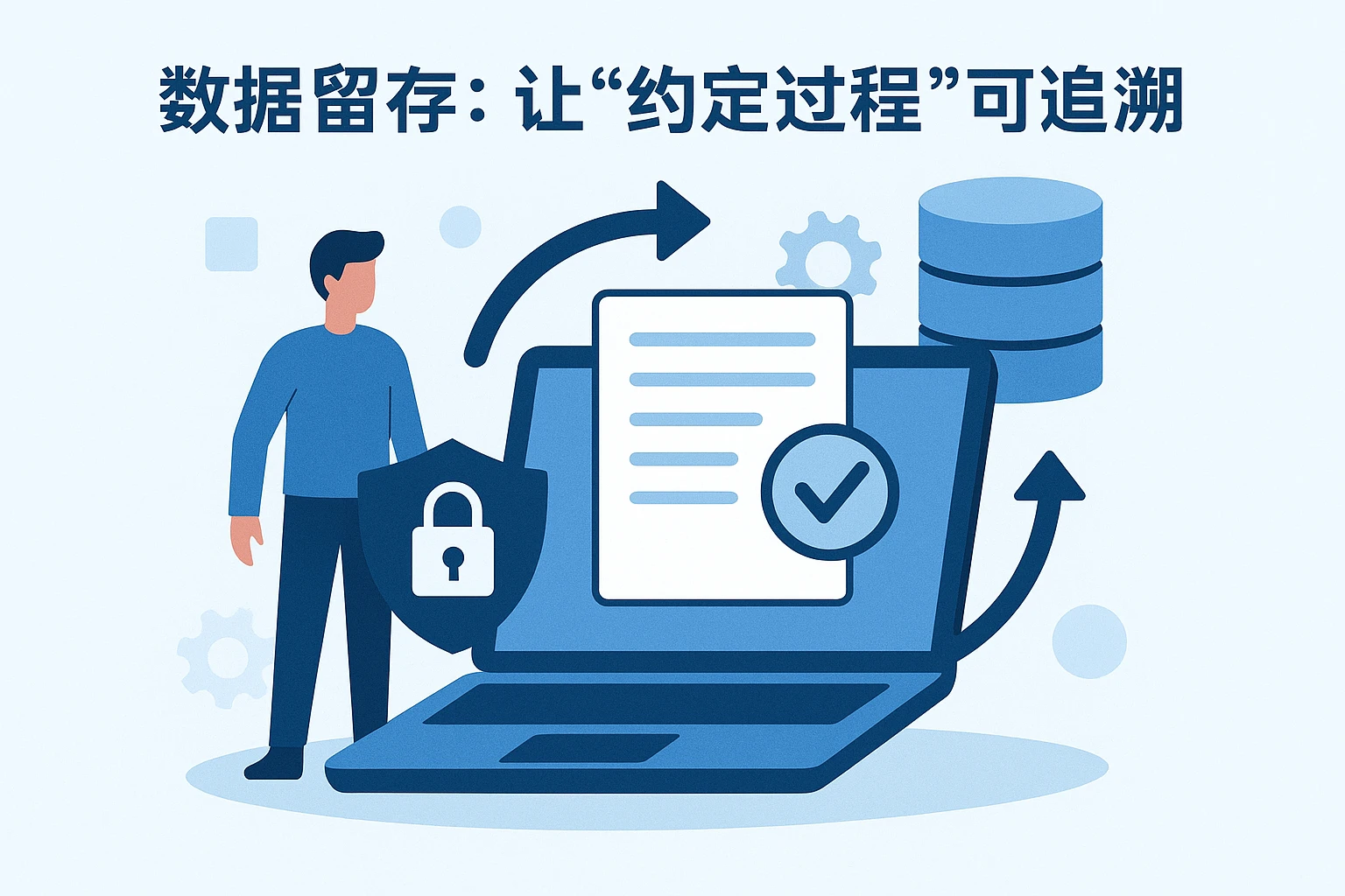 2. 数据留存：让“约定过程”可追溯