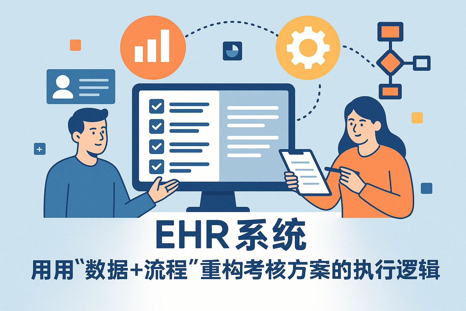 EHR系统：用“数据+流程”重构考核方案的执行逻辑