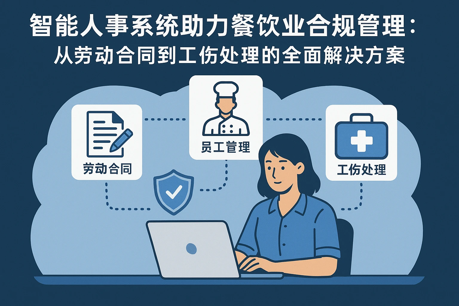 智能人事系统助力餐饮业合规管理：从劳动合同到工伤处理的全面解决方案