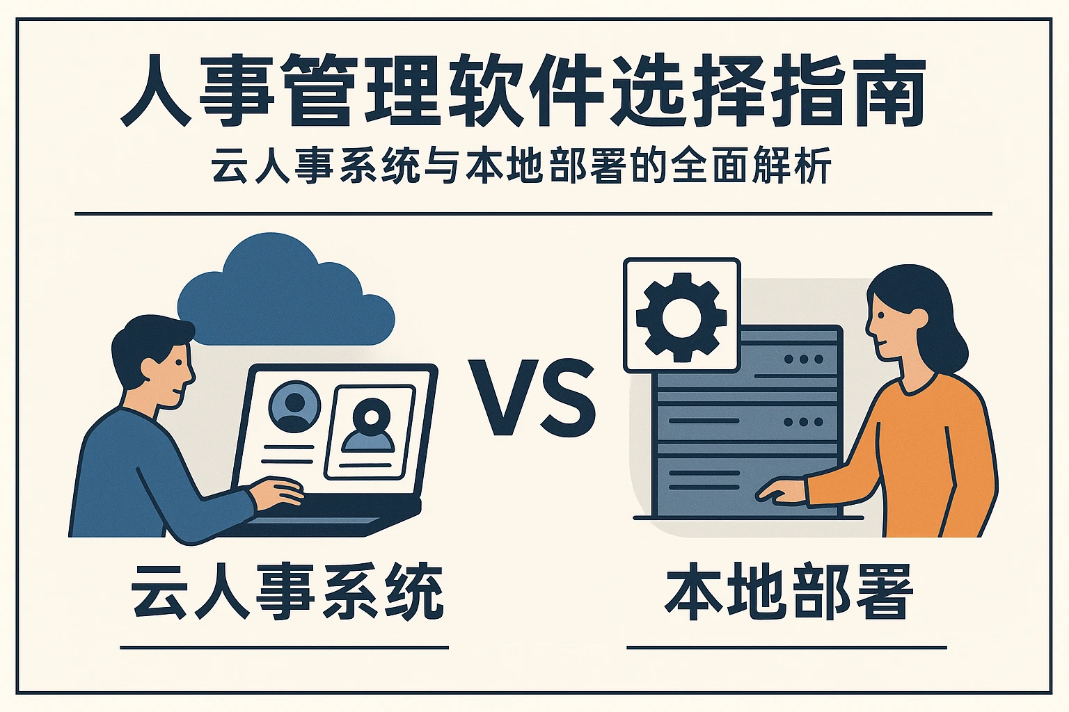 人事管理软件选择指南：云人事系统与本地部署的全面解析