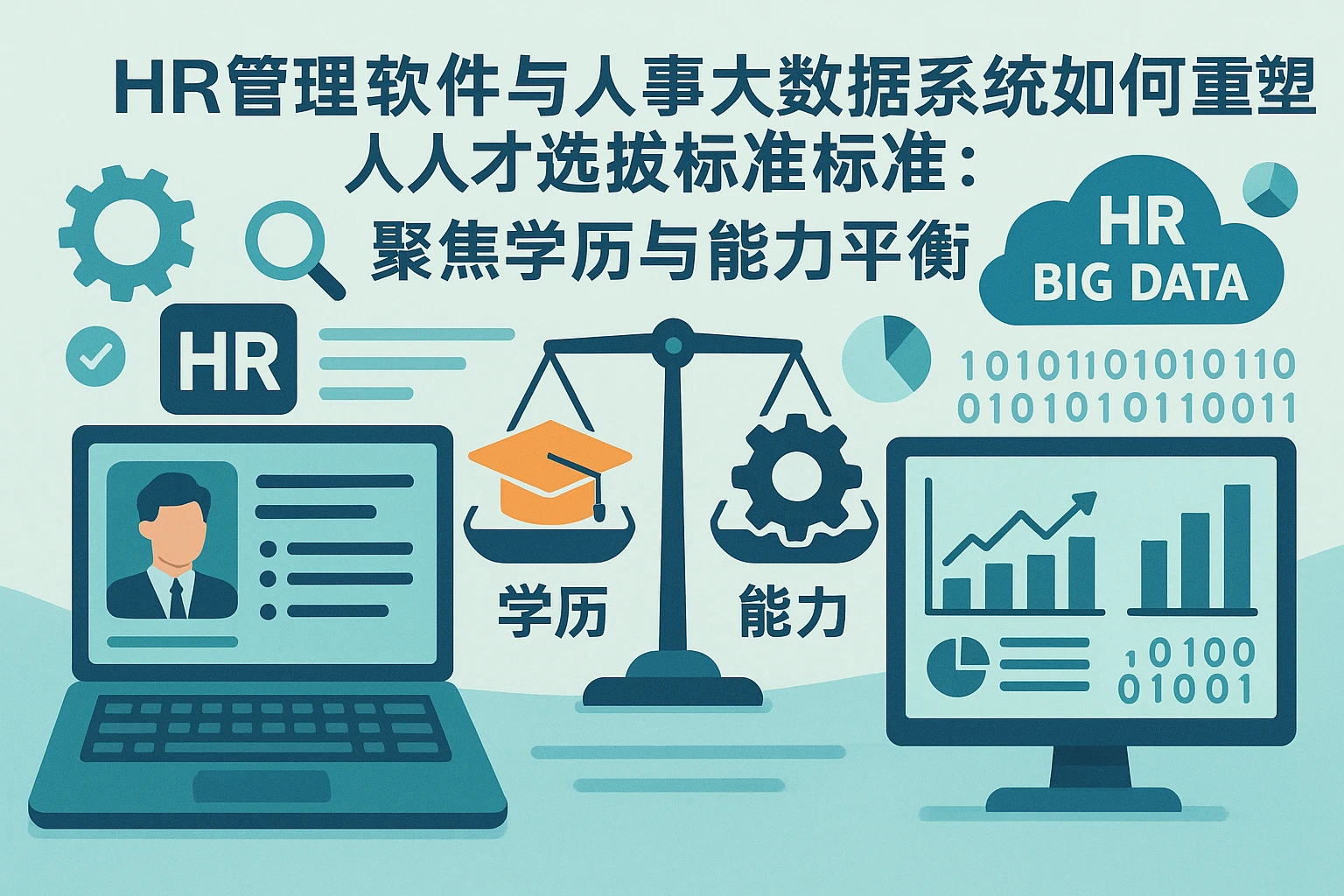 HR管理软件与人事大数据系统如何重塑人才选拔标准：聚焦学历与能力平衡