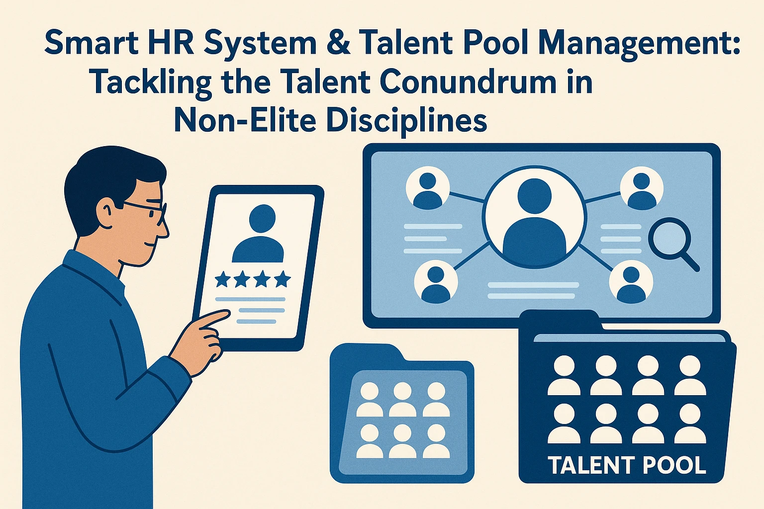 智能人事系统与人才库管理：破解学科非顶尖的人才困境