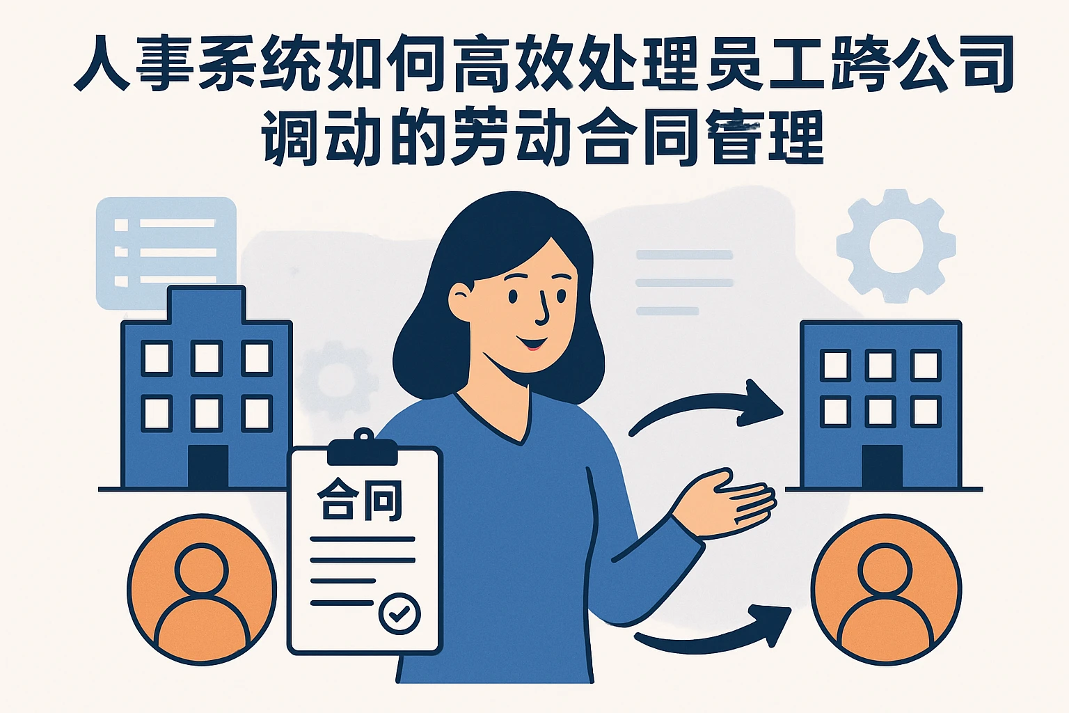 人事系统如何高效处理员工跨公司调动的劳动合同管理