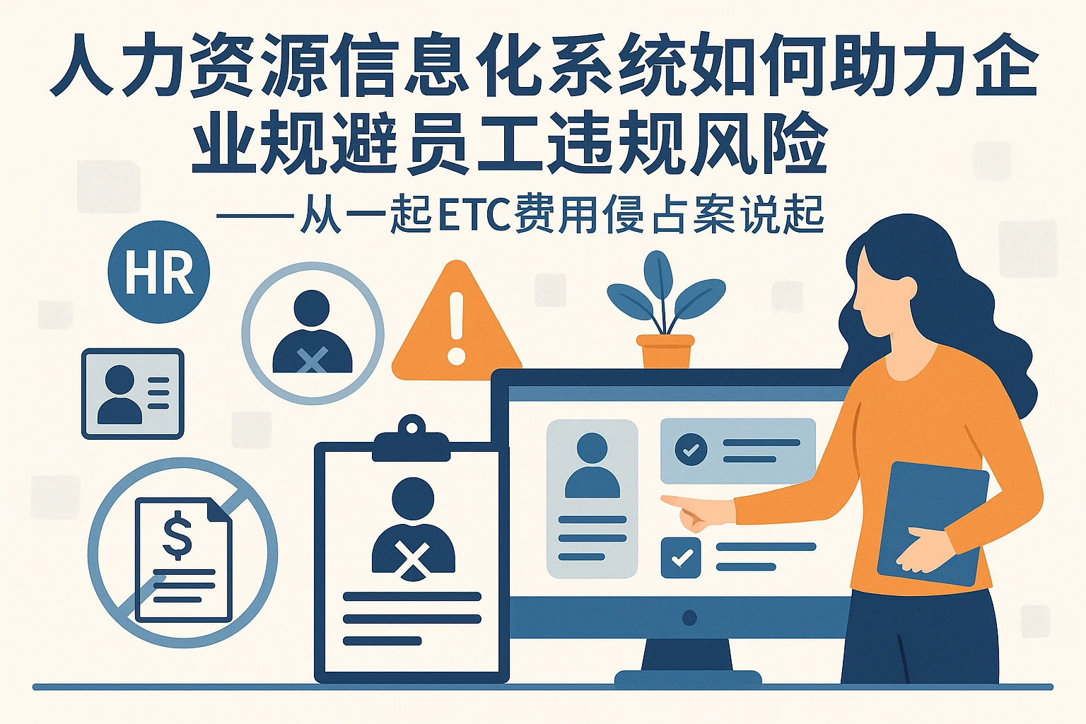 人力资源信息化系统如何助力企业规避员工违规风险——从一起ETC费用侵占案说起