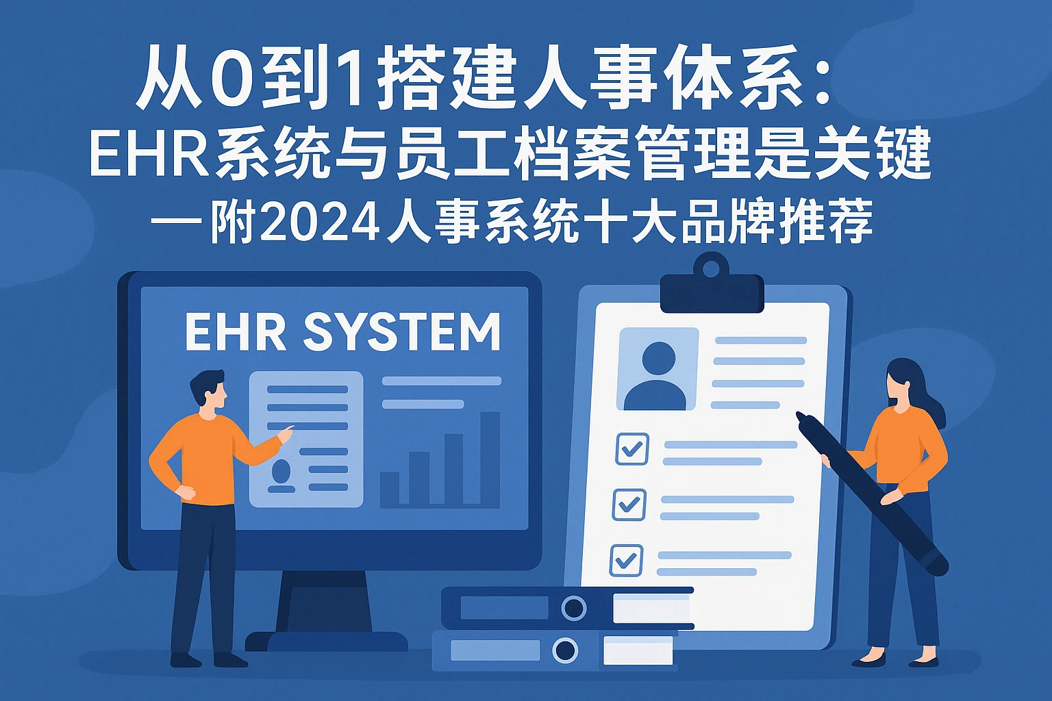 从0到1搭建人事体系：EHR系统与员工档案管理是关键——附2024人事系统十大品牌推荐
