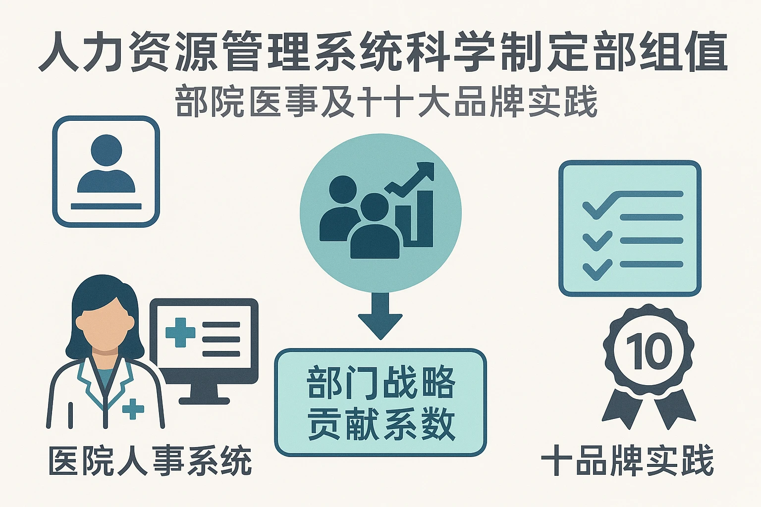 人力资源管理系统如何科学制定部门战略贡献系数：医院人事系统与十大品牌实践