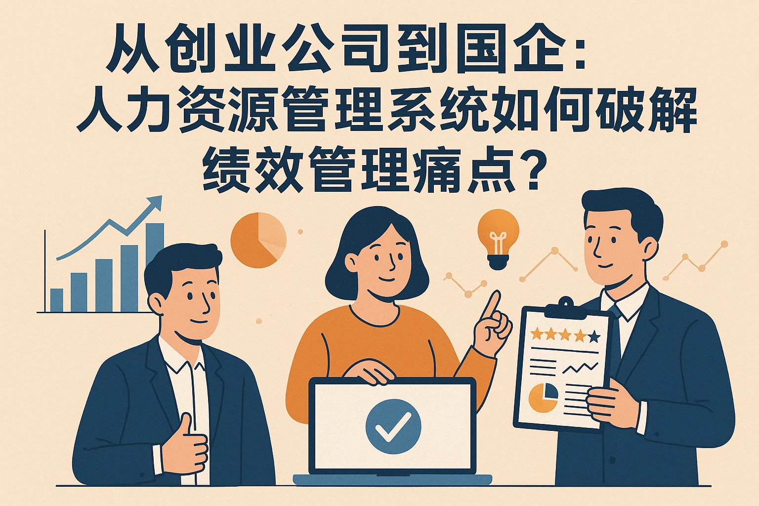 从创业公司到国企：人力资源管理系统如何破解绩效管理痛点？