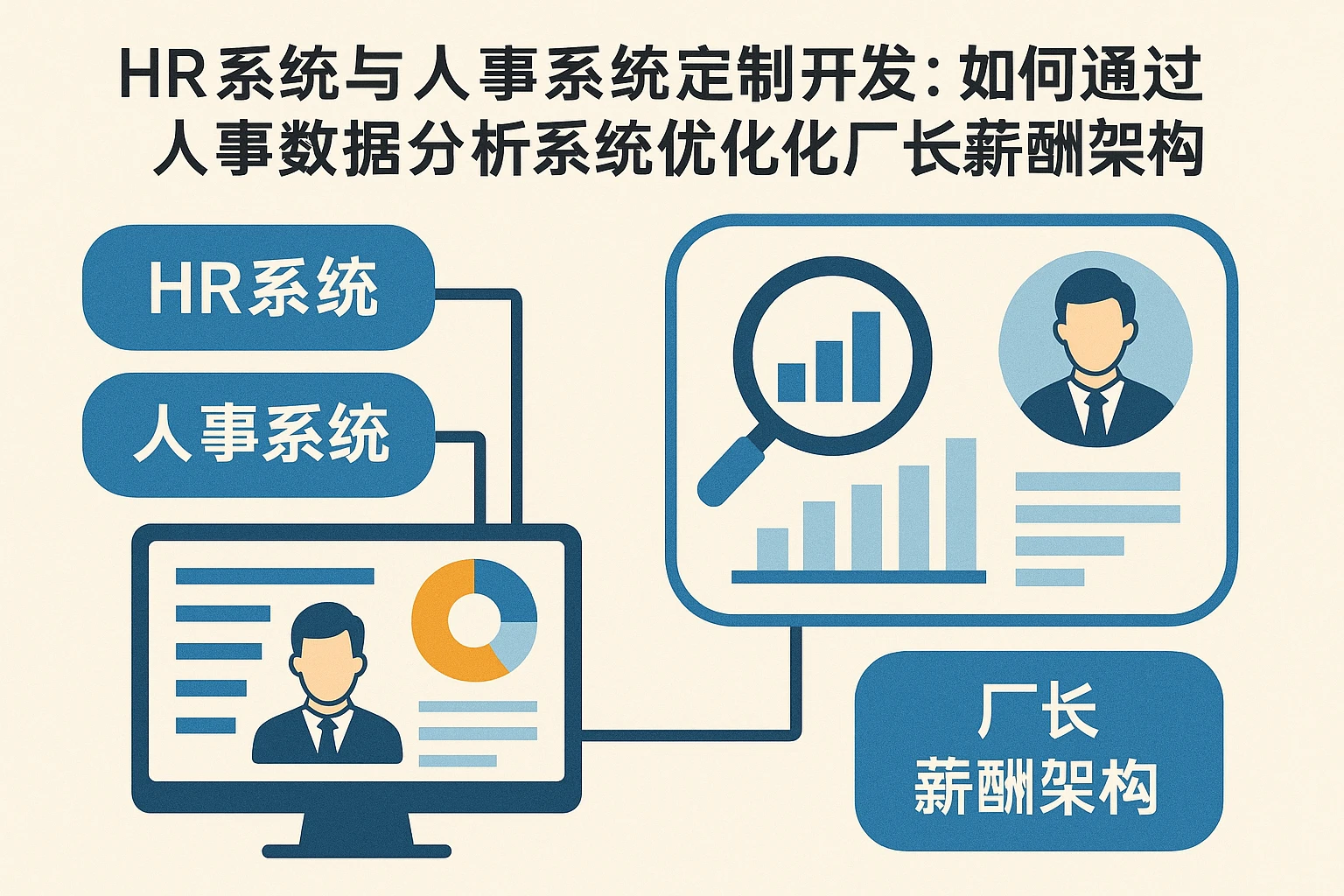 HR系统与人事系统定制开发：如何通过人事数据分析系统优化厂长薪酬架构