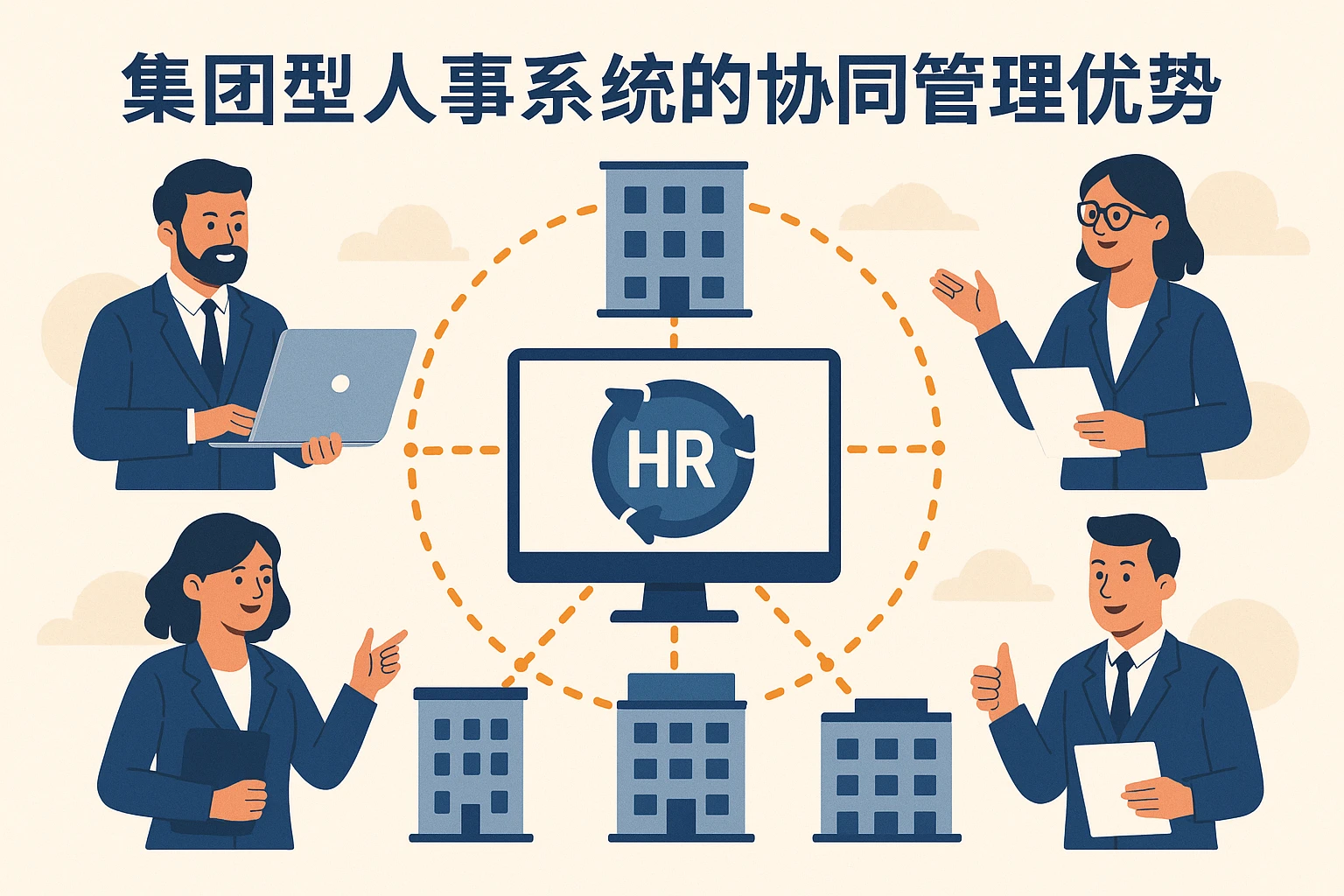 集团型人事系统的协同管理优势