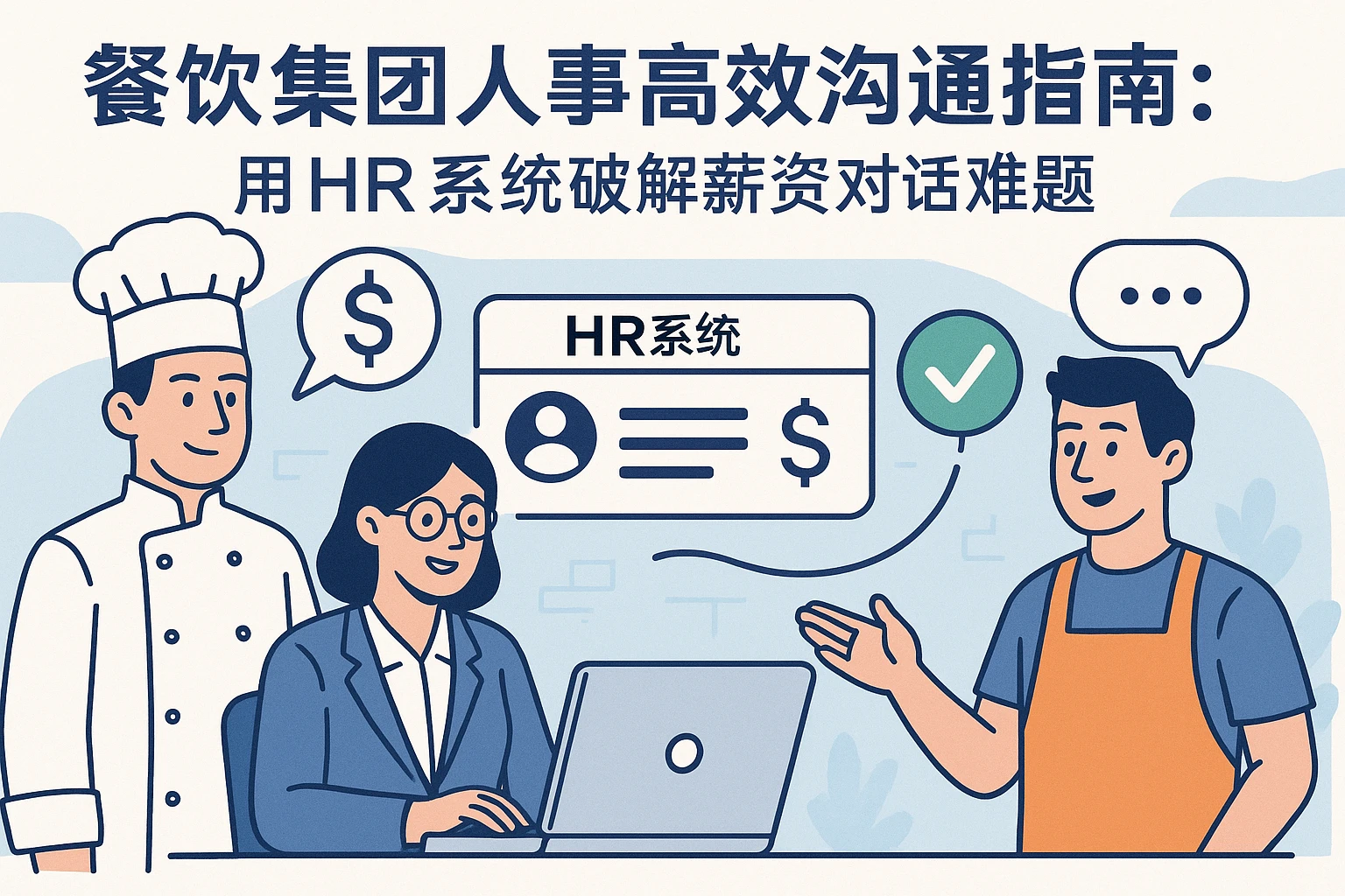 餐饮集团人事高效沟通指南：用HR系统破解薪资对话难题