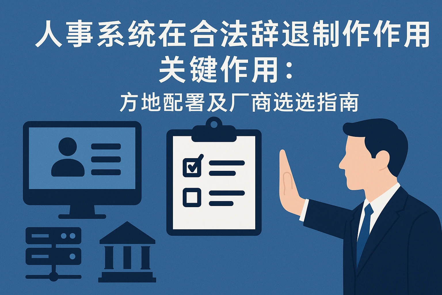 人事系统在合法辞退流程中的关键作用：本地部署与厂商选择指南