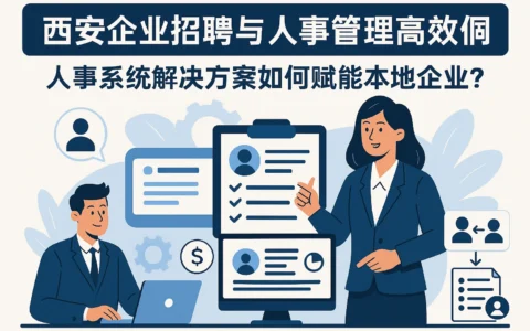 西安企业招聘与人事管理高效协同：人事系统解决方案如何赋能本地企业？