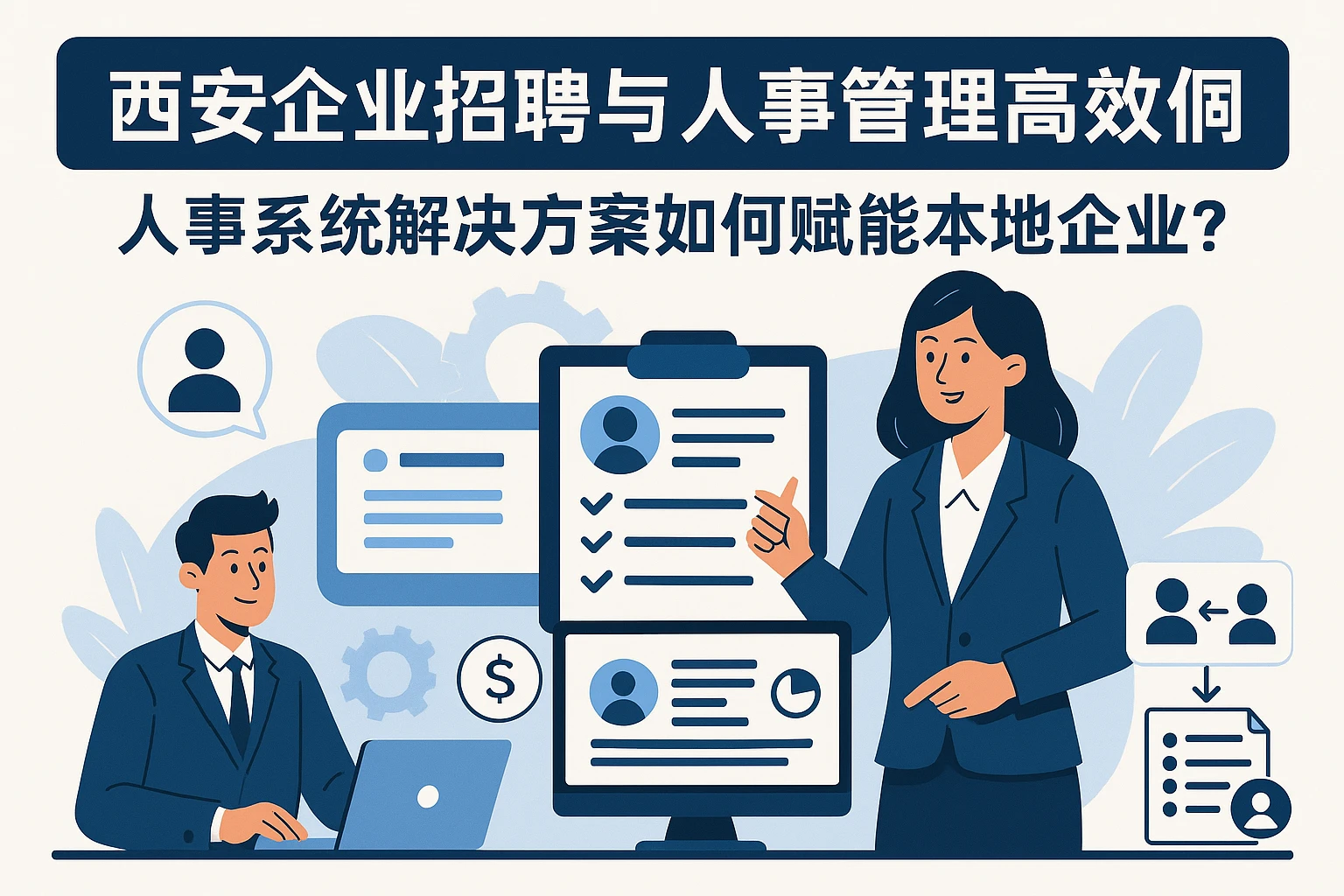 西安企业招聘与人事管理高效协同：人事系统解决方案如何赋能本地企业？