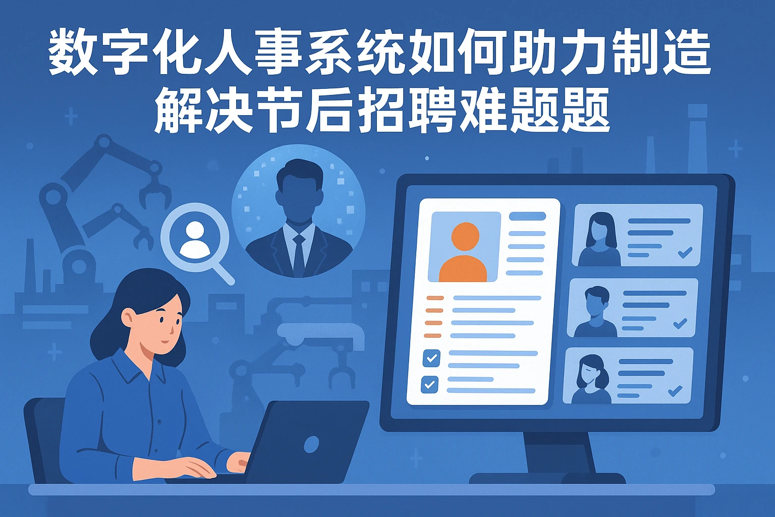 数字化人事系统如何助力制造业解决节后招聘难题