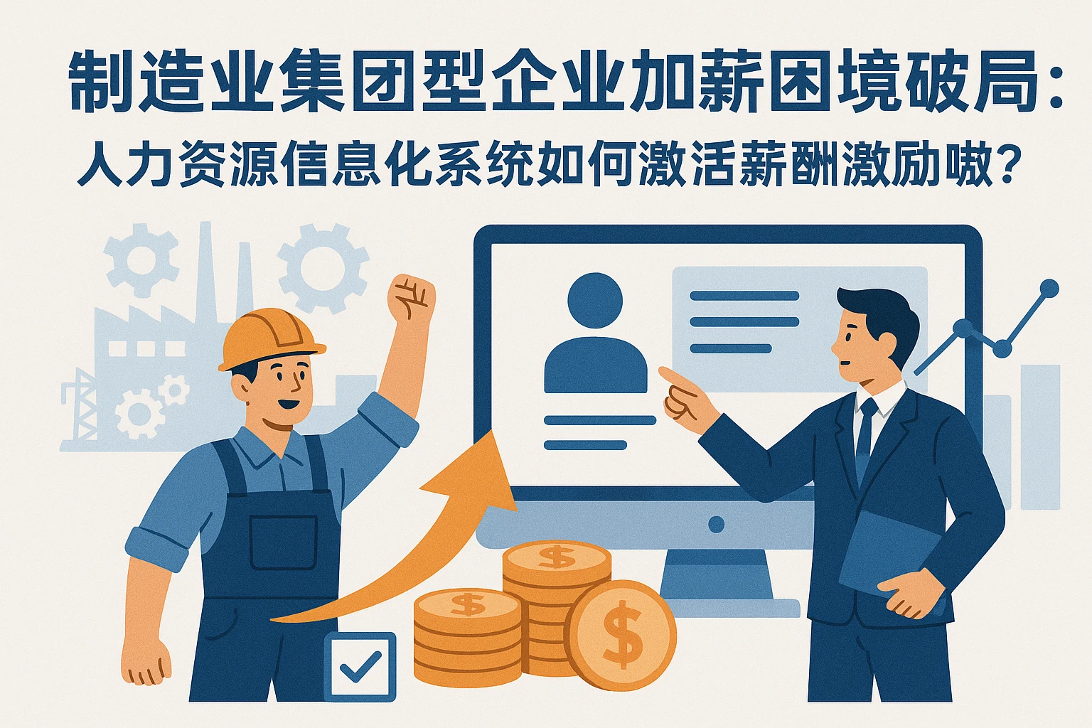 制造业集团型企业加薪困境破局：人力资源信息化系统如何激活薪酬激励？