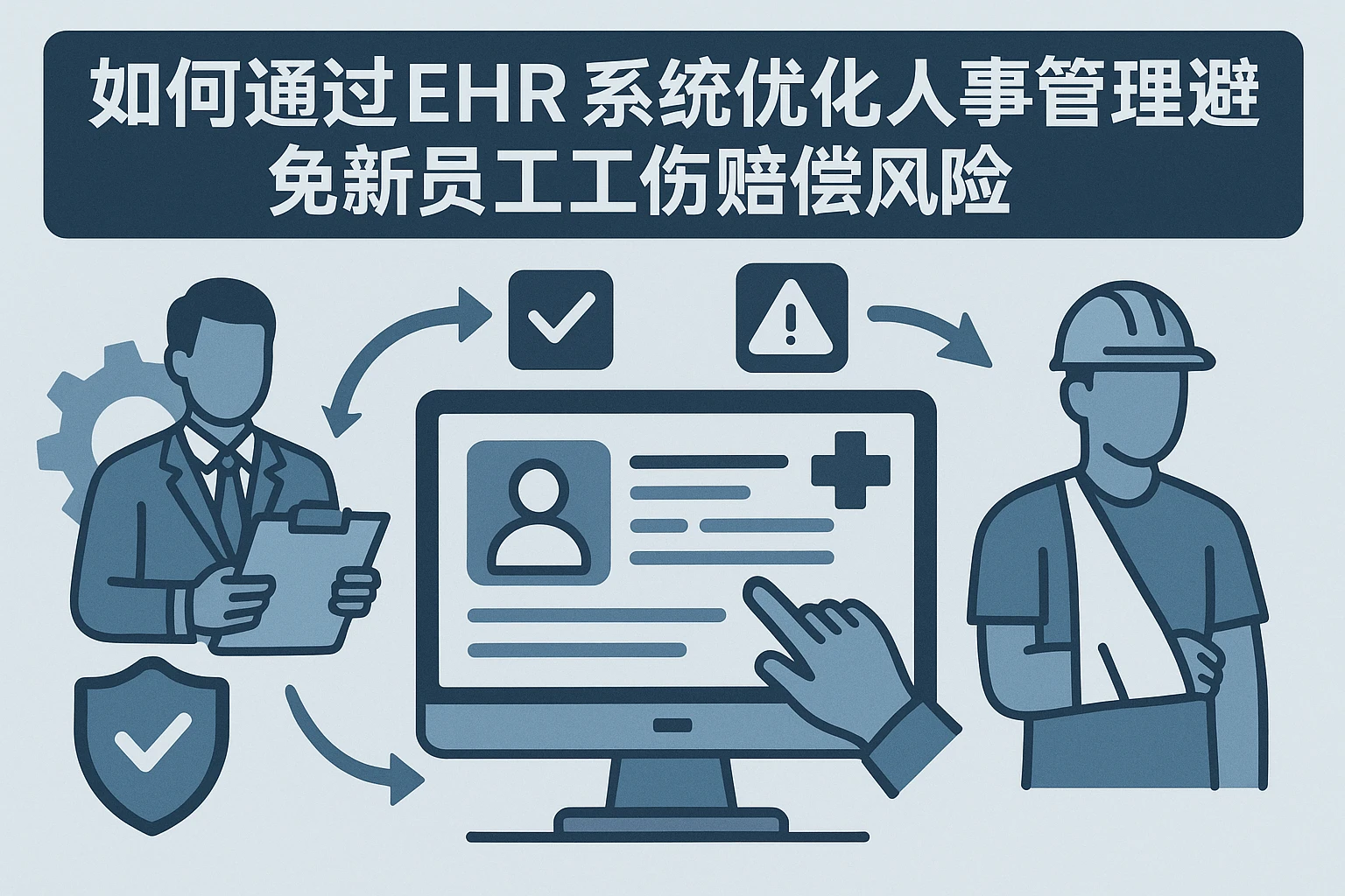 如何通过EHR系统优化人事管理避免新员工工伤赔偿风险