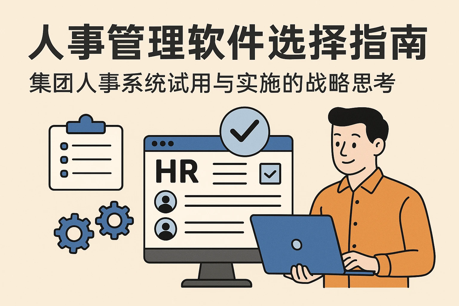 人事管理软件选择指南:集团人事系统试用与实施的战略思考