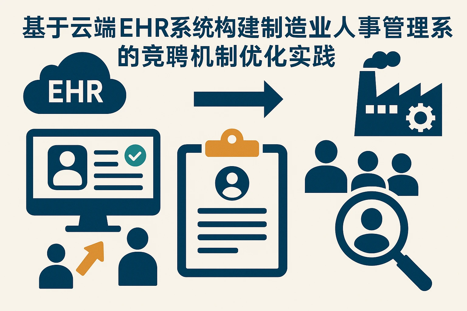 基于云端EHR系统构建制造业人事管理系统的竞聘机制优化实践