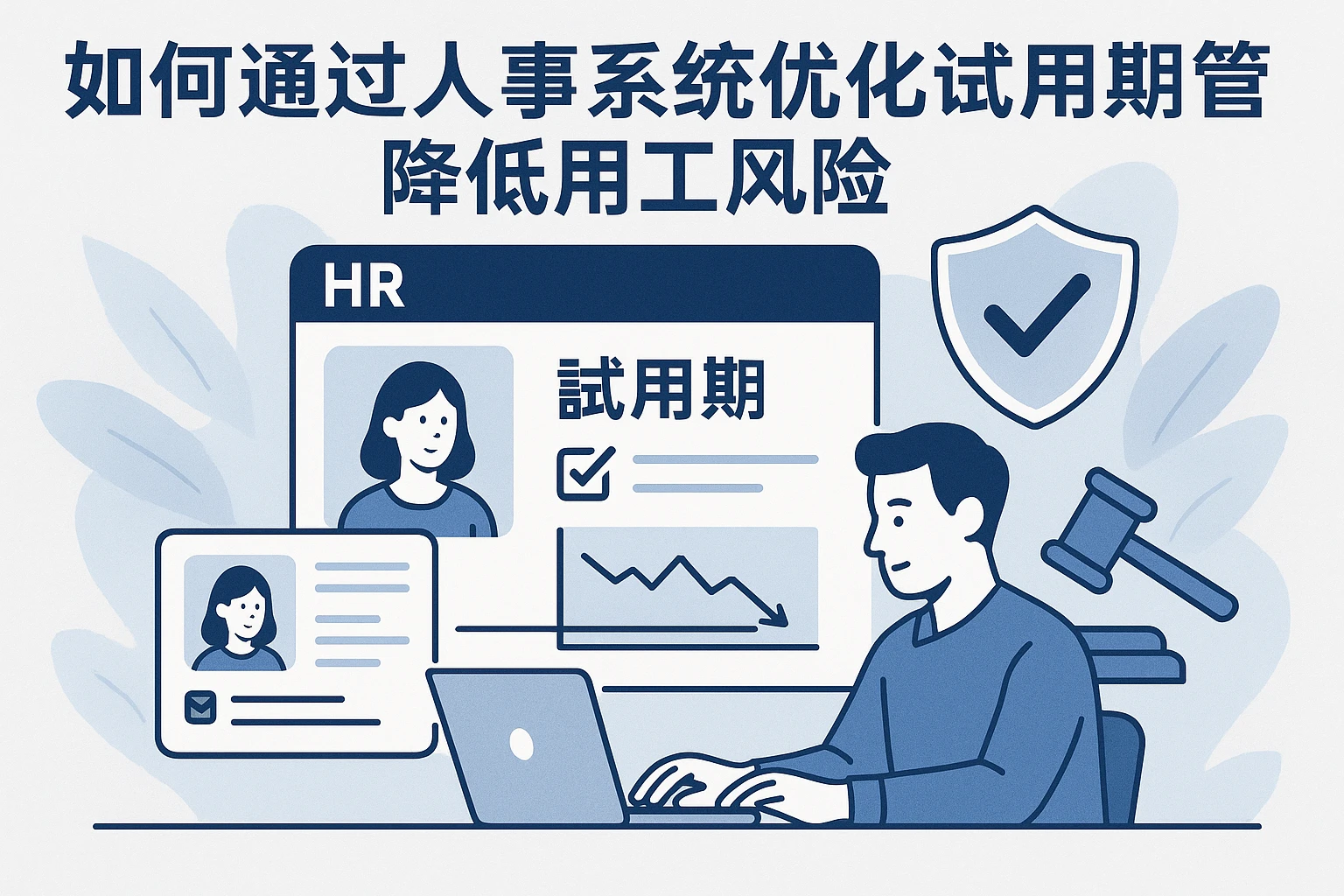 如何通过人事系统优化试用期管理，降低用工风险