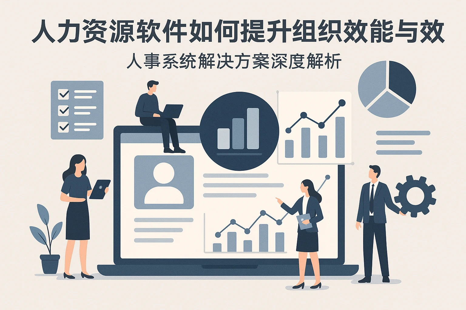人力资源软件如何提升组织效能与效率：人事系统解决方案深度解析