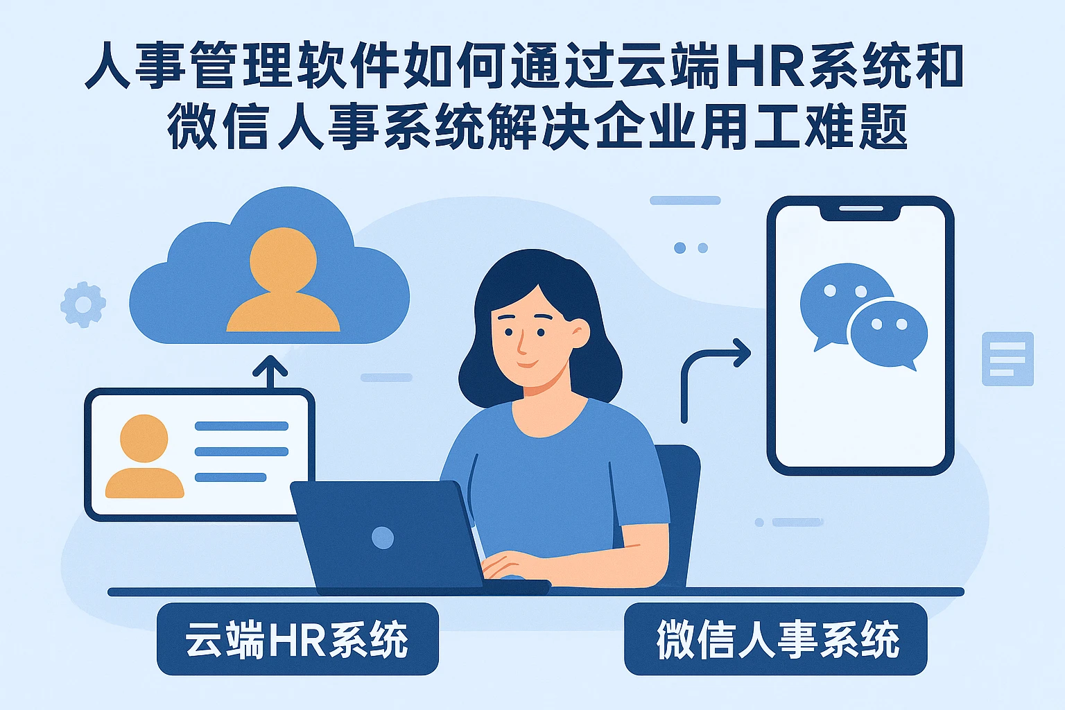 人事管理软件如何通过云端HR系统和微信人事系统解决企业用工难题