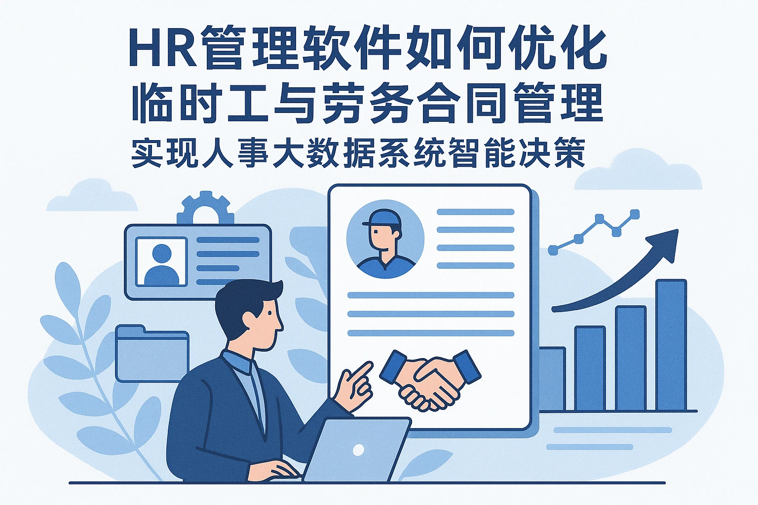HR管理软件如何优化临时工与劳务合同管理,实现人事大数据系统智能决策