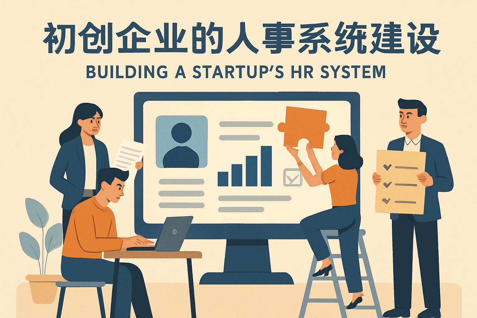 初创企业的人事系统建设