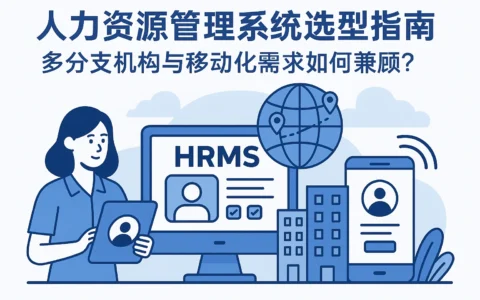 人力资源管理系统选型指南：多分支机构与移动化需求如何兼顾？