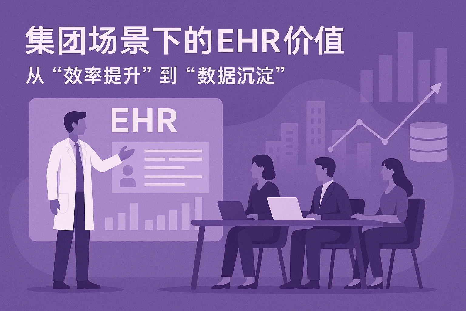 2. 集团场景下的EHR价值:从“效率提升”到“数据沉淀”