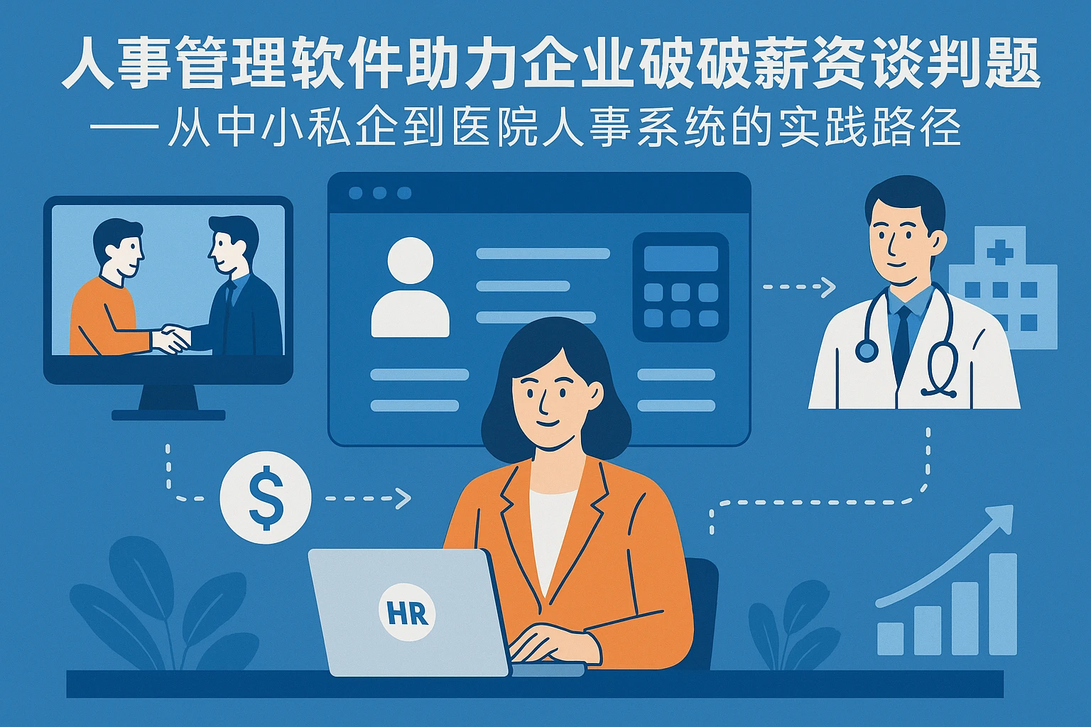 人事管理软件助力企业破解薪资谈判难题——从中小私企到医院人事系统的实践路径
