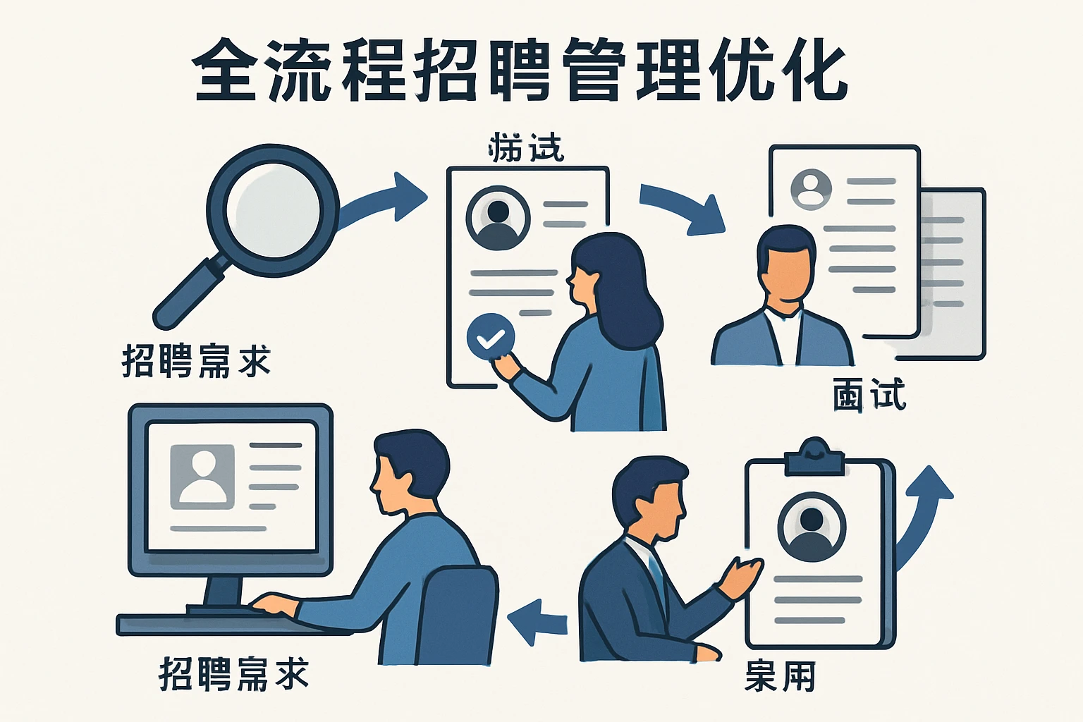 全流程招聘管理优化