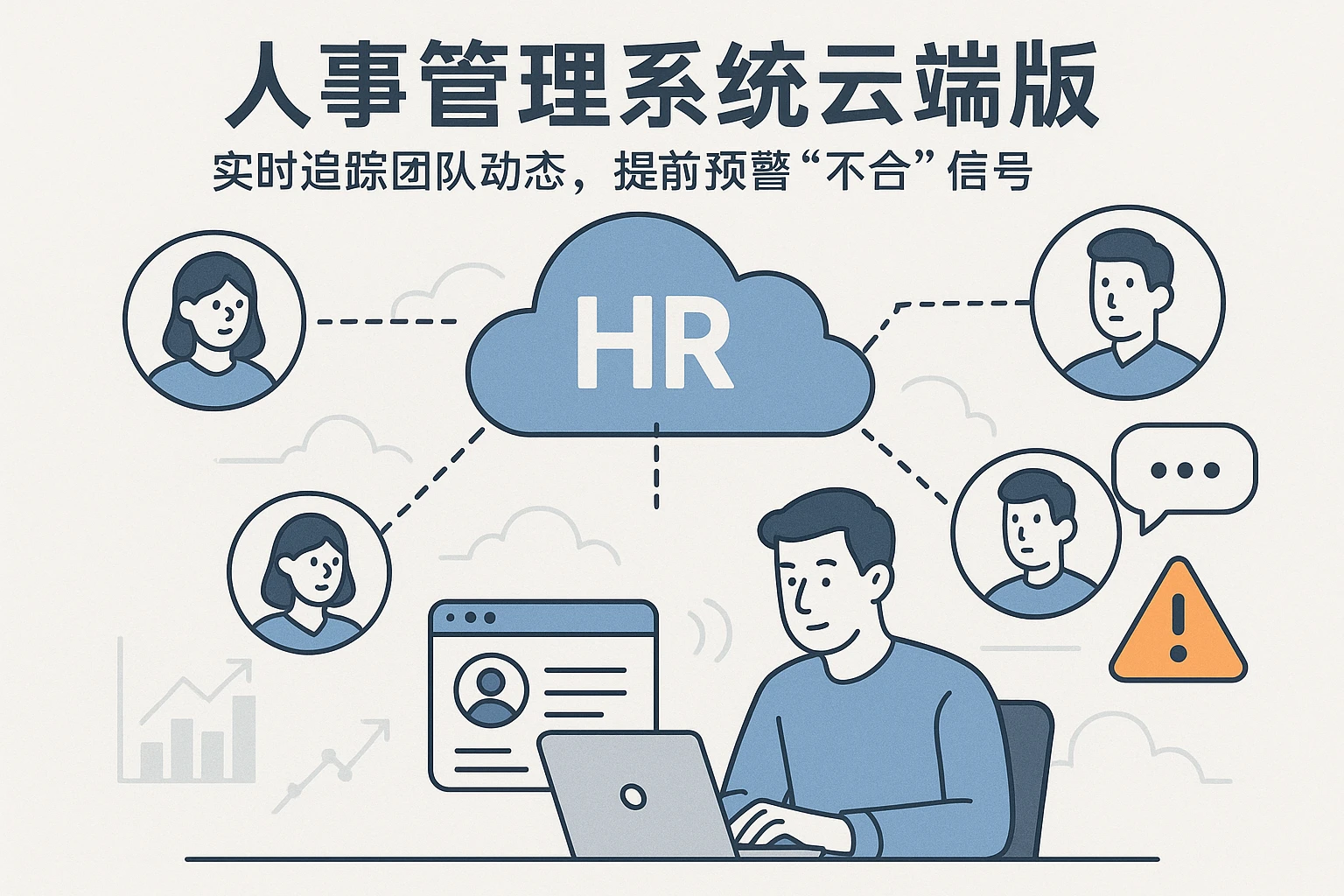2. 人事管理系统云端版:实时追踪团队动态,提前预警“不合”信号