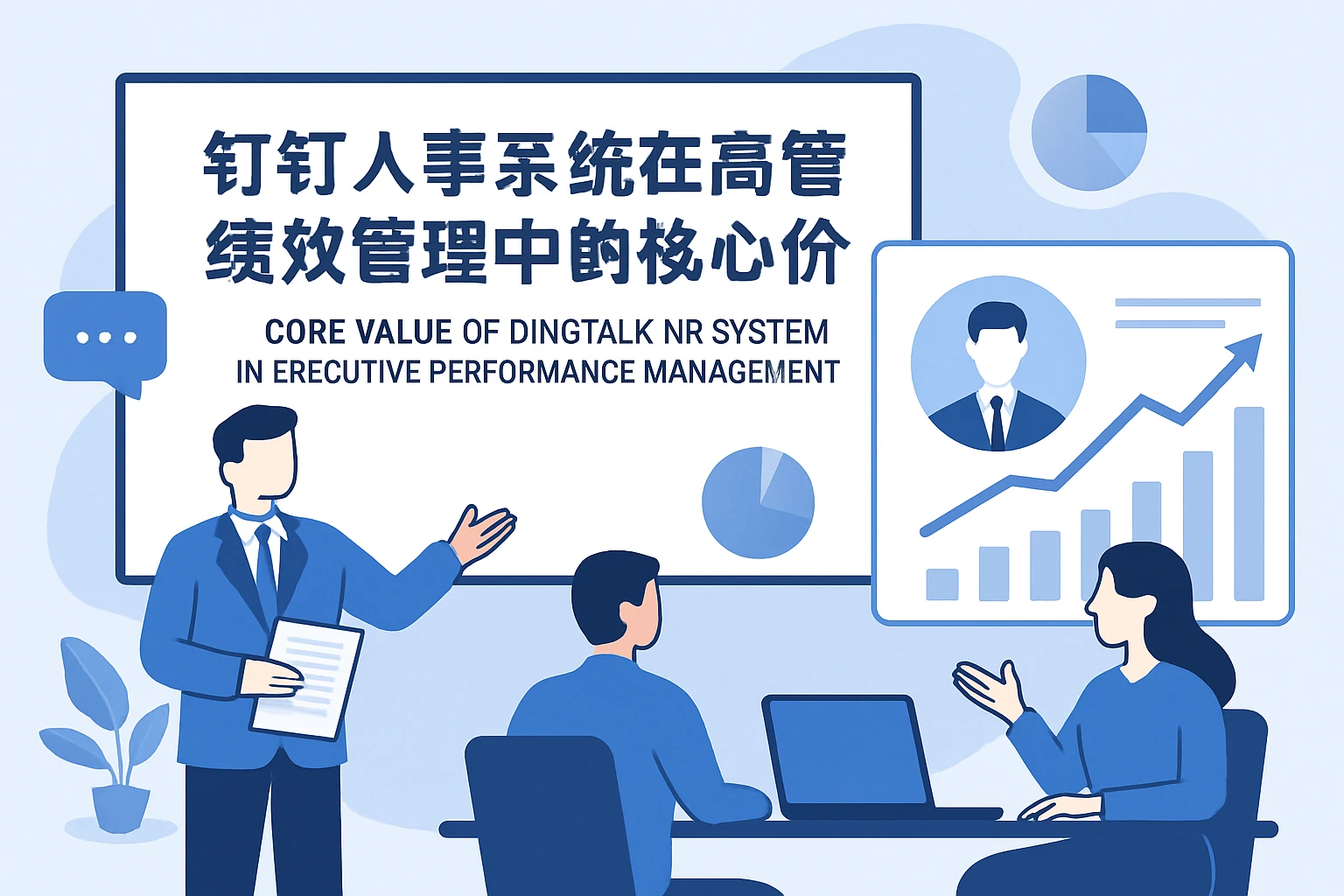 钉钉人事系统在高管绩效管理中的核心价值