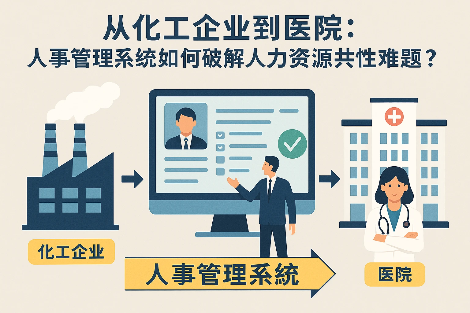 从化工企业到医院：人事管理系统如何破解人力资源共性难题？