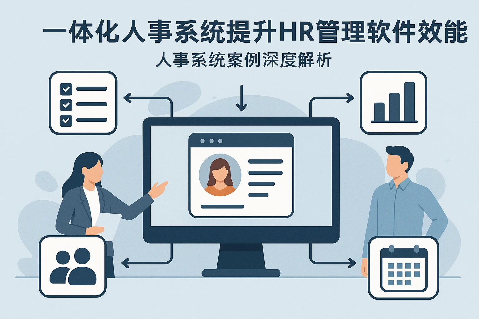 一体化人事系统提升HR管理软件效能:人事系统案例深度解析