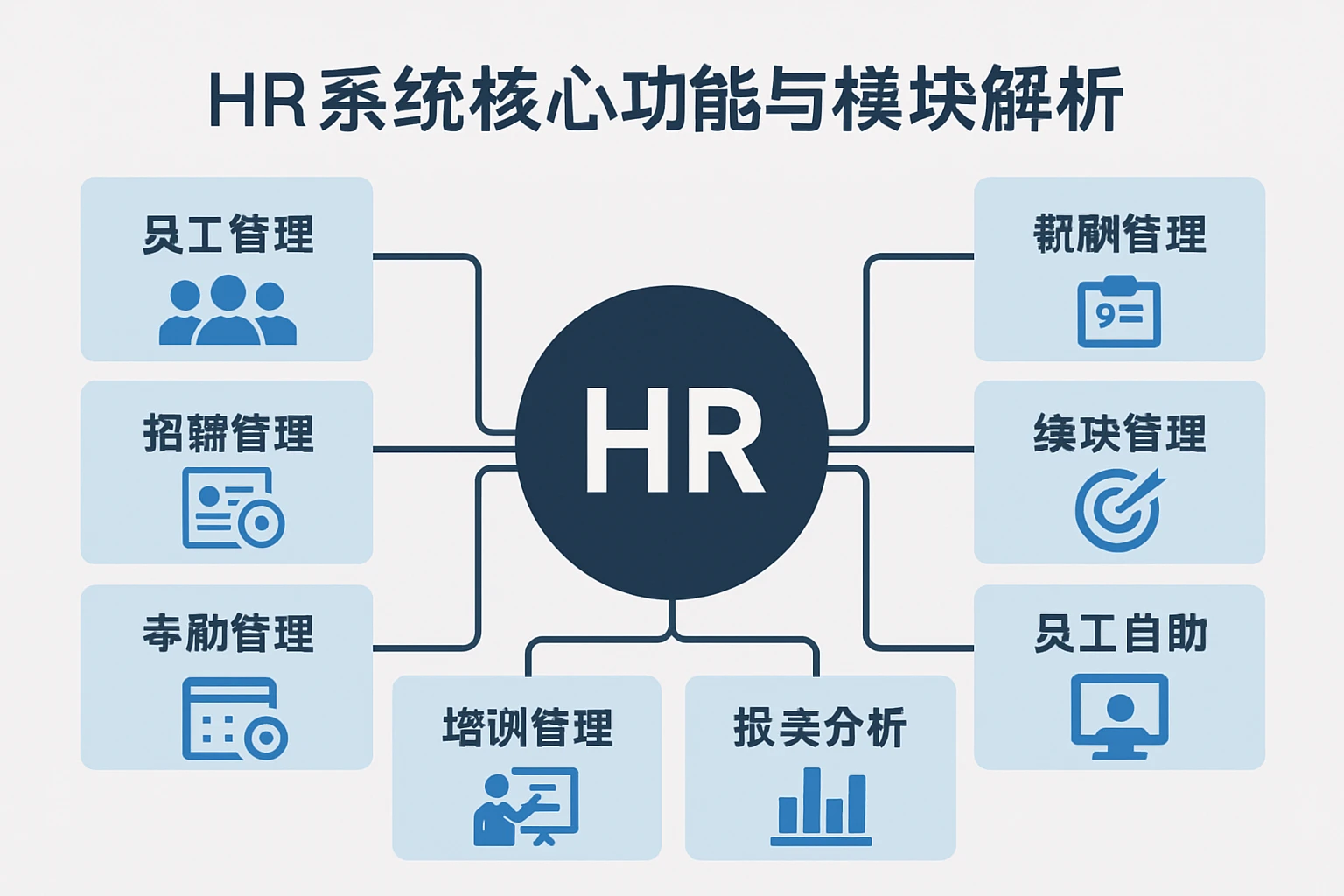 HR系统核心功能与模块解析