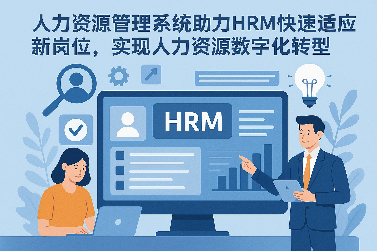 人力资源管理系统助力HRM快速适应新岗位，实现人力资源数字化转型